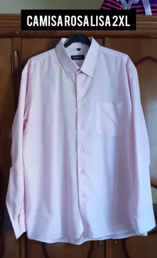 Camisa de vestir de manga larga para hombre