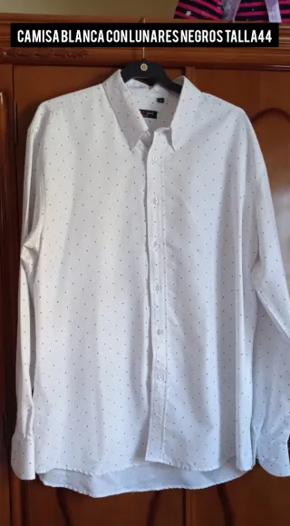 Camisa de vestir de manga larga para hombre