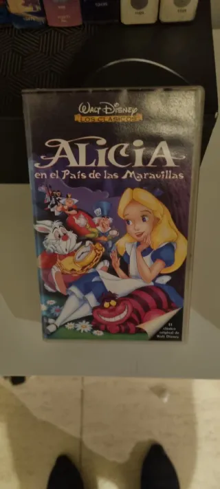 Alicia en el País de las Maravillas VHS Disney