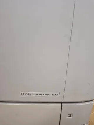 Impresora HP Color LaserJet CM6030f Multifuncional