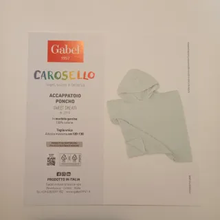 Accappatoio poncho Gabel