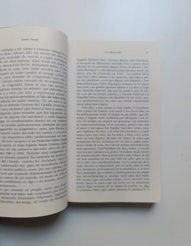 Yo, Alfonso XIII. El ocaso de un rey.