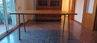 Mesa libro extensible con 2 sillas