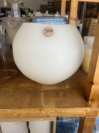 Portavelas de cera grande