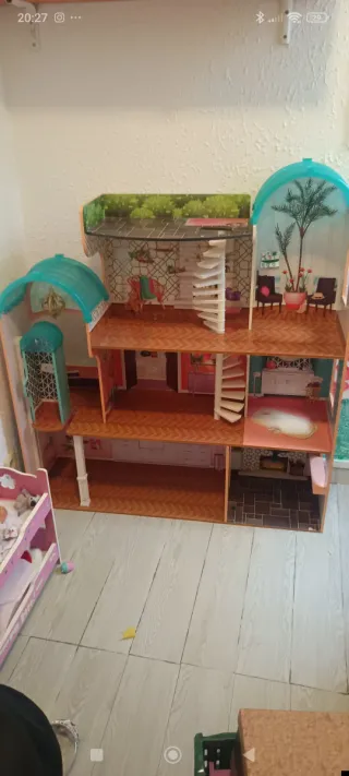 Casa de muñecas de madera kidkraft