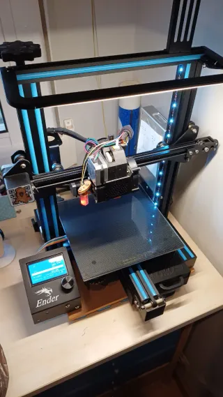 Impresora 3D Creality Ender 3 Pro tuneada