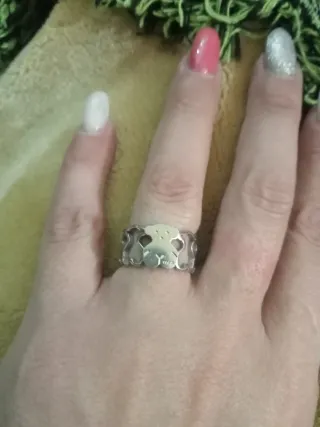 Anillo Tous Oso Plata