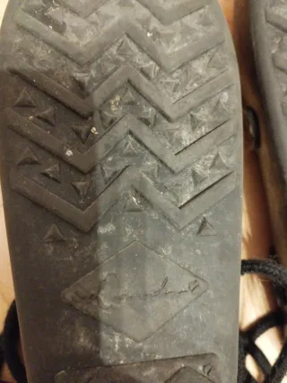 Abarcas goma negras T.32