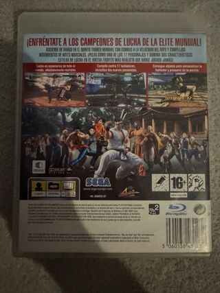 Virtua Fighter 5 PS3 PAL España