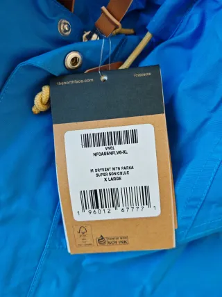 The North Face Parka Técnica Azul