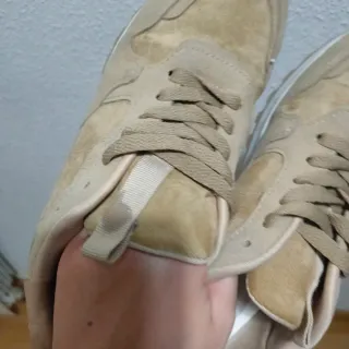 Zapatillas deportivas beige