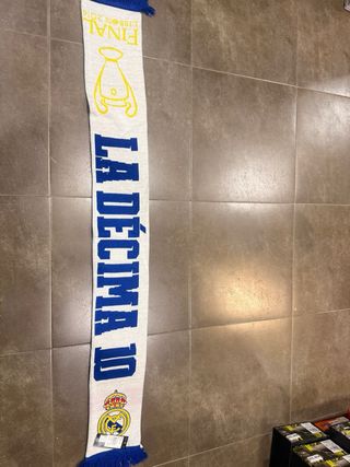 Bufanda Real Madrid Champions League Nueva 13€
