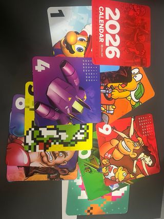 Calendario 2026 Nintendo