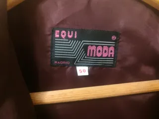 Chaqueta Equi Moda Mujer Talla 50 Marrón