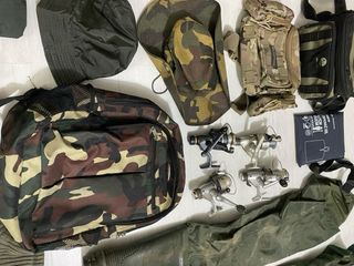 Kit Pesca: carretes, Botas, Ropa y Accesorios