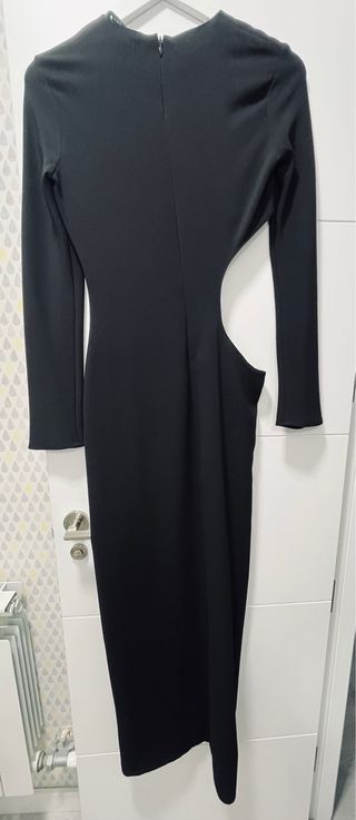 Vestido fiesta Zara negro