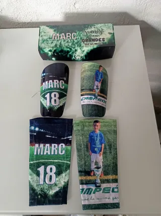 Espinilleras personalizadas fútbol