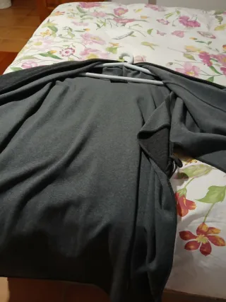 Capa Purificación García Mujer Gris Talla Única