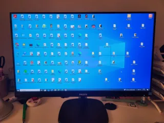 Monitor Philips 24 Negro/Azul