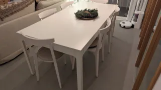 Mesa Ikea EKEDALEN 180x90 Blanca