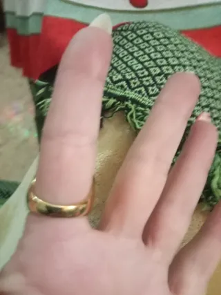 Anillo Tous Negro y Dorado