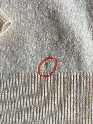 Jersey Zara Lana Beige Talla M