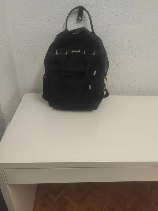 Mochila Negra Ocio/Trabajo/Universidad