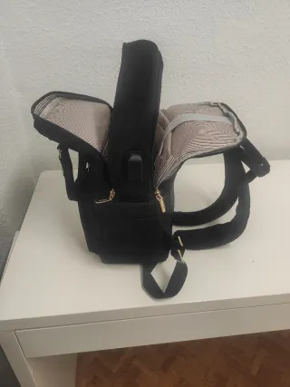 Mochila Negra Ocio/Trabajo/Universidad