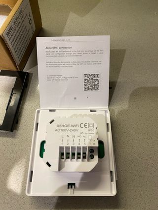 Termostato per caldaia a gas/gasolio - Controllo touch/App