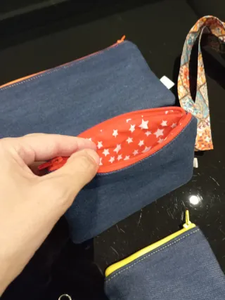 Lote 3 monederos y colgador móvil