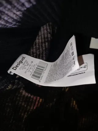 Top escote barco flores