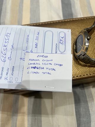 Reloj Omega Seamaster Titane Oro/Plata