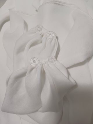 Capa de Novia de muy buena calidad seda gasa