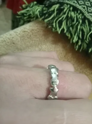 Anillo Tous Plata Corazones