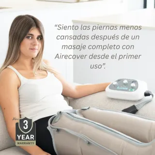 Botas de compresión de aire para piernas.