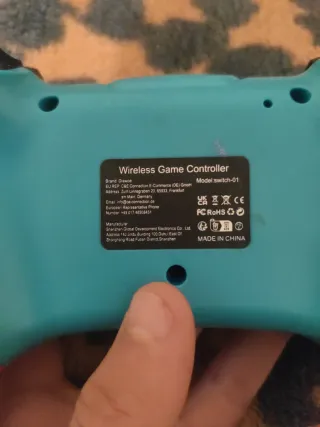 Mando Nintendo Switch Azul