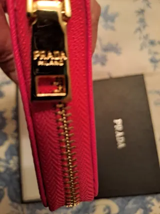 Portafoglio Prada Fucsia