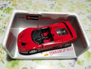 Ferrari F50 Bburago 1/18 con scatola originale