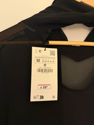 Capa de fiesta de Zara - Talla M