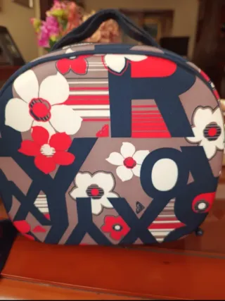 Bolso de viaje Roxy estampado floral