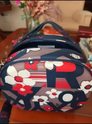 Bolso de viaje Roxy estampado floral