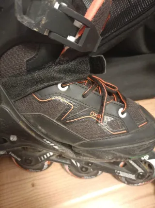 Patines en línea y protecciones