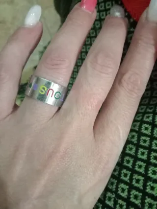 Anillo Tous Multicolor Plata