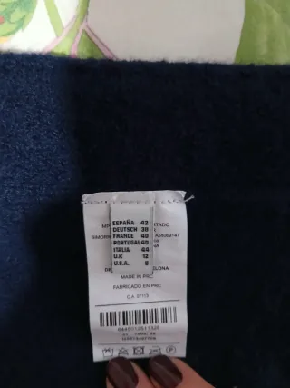 Chaleco mujer SIMORRA azul