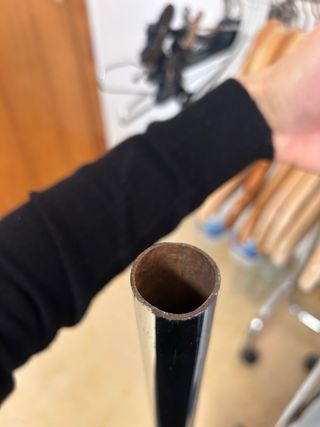 Perchero Burro Ropa Acero