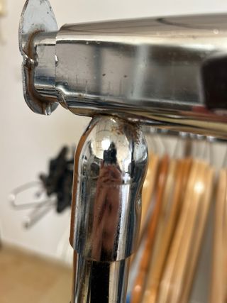 Perchero Burro Ropa Acero