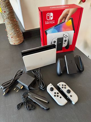 Nintendo Switch OLED Blanca Nueva