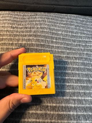 Pokémon Amarillo Game Boy Cartucho Original