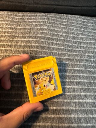 Pokémon Amarillo Game Boy Cartucho Original