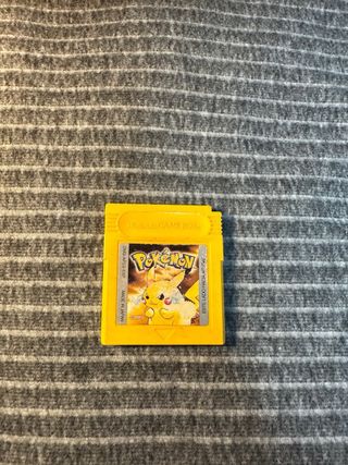 Pokémon Amarillo Game Boy Cartucho Original